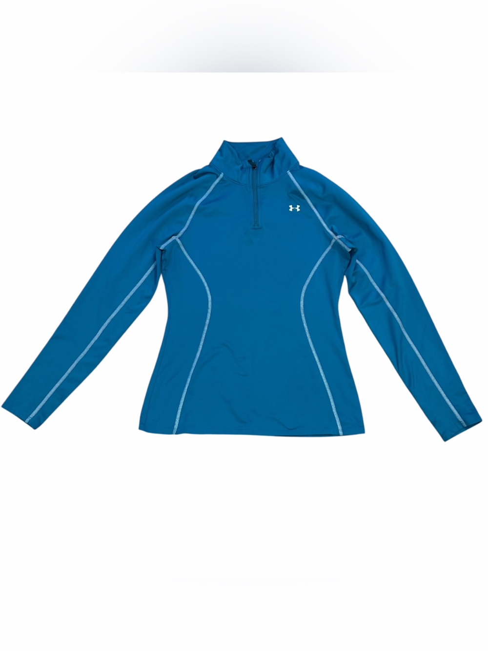 Under Armour Teal Long Sleeve Performance Shirt